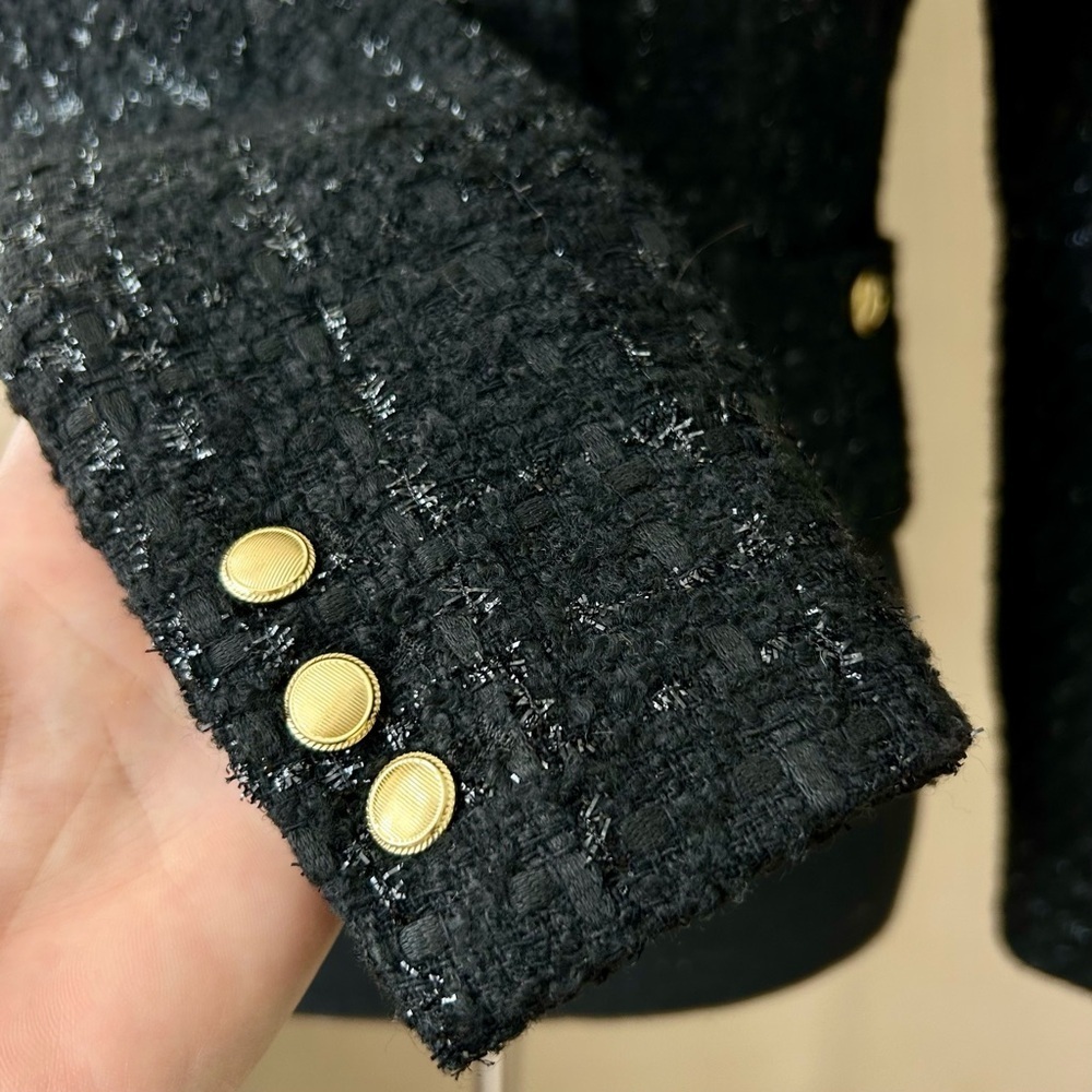 Revolve Assignment Bianca Jacket in Black Tweed R… - image 16